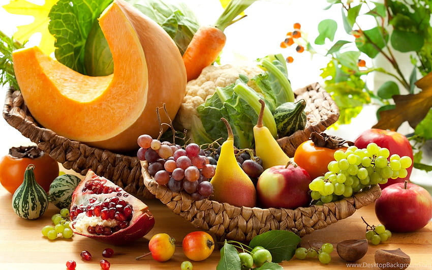 Fruit And Vegetables Unsorted Other . Background HD wallpaper