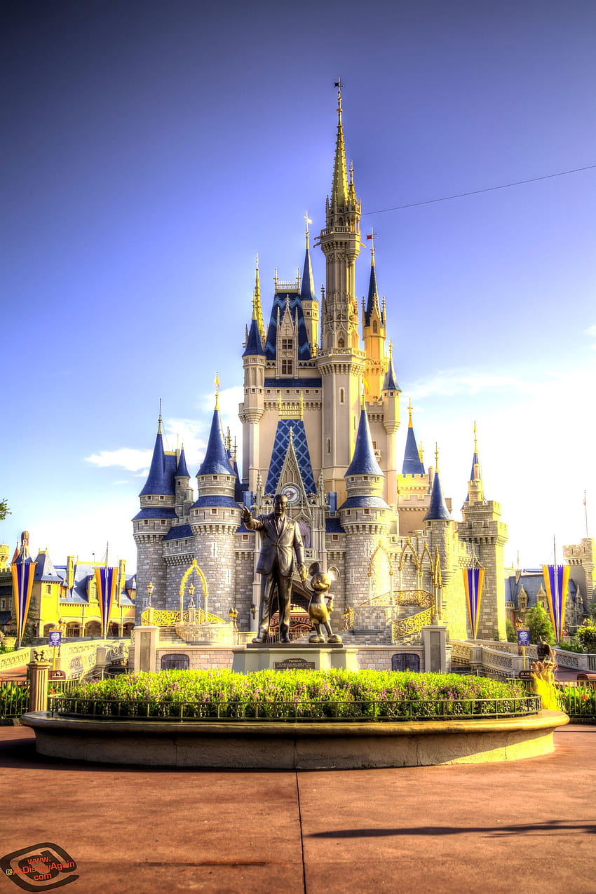 Disney Castle High Resolution Cinderella, Disney World HD phone wallpaper