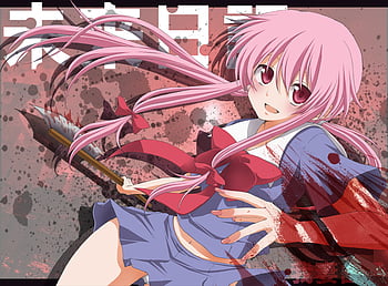 Anime Mirai Nikki HD Wallpaper by 夏＊