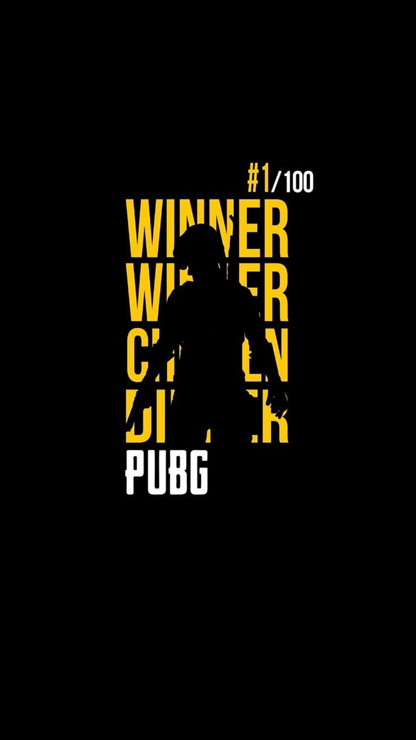 Pubg Winner Winner Chicken Dinner - Pubg Landing, PUBG Logo HD phone wallpaper