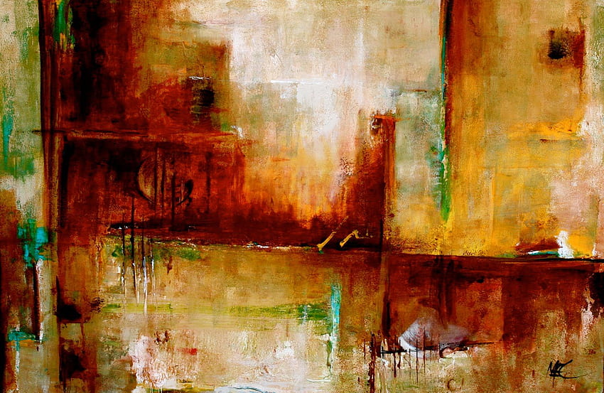 Orchestrate. Modern Contemporary Abstract Painting by Missouri Artist Elizabeth Chap. Contemporary abstract painting, Abstract art painting, Modern art abstract HD wallpaper