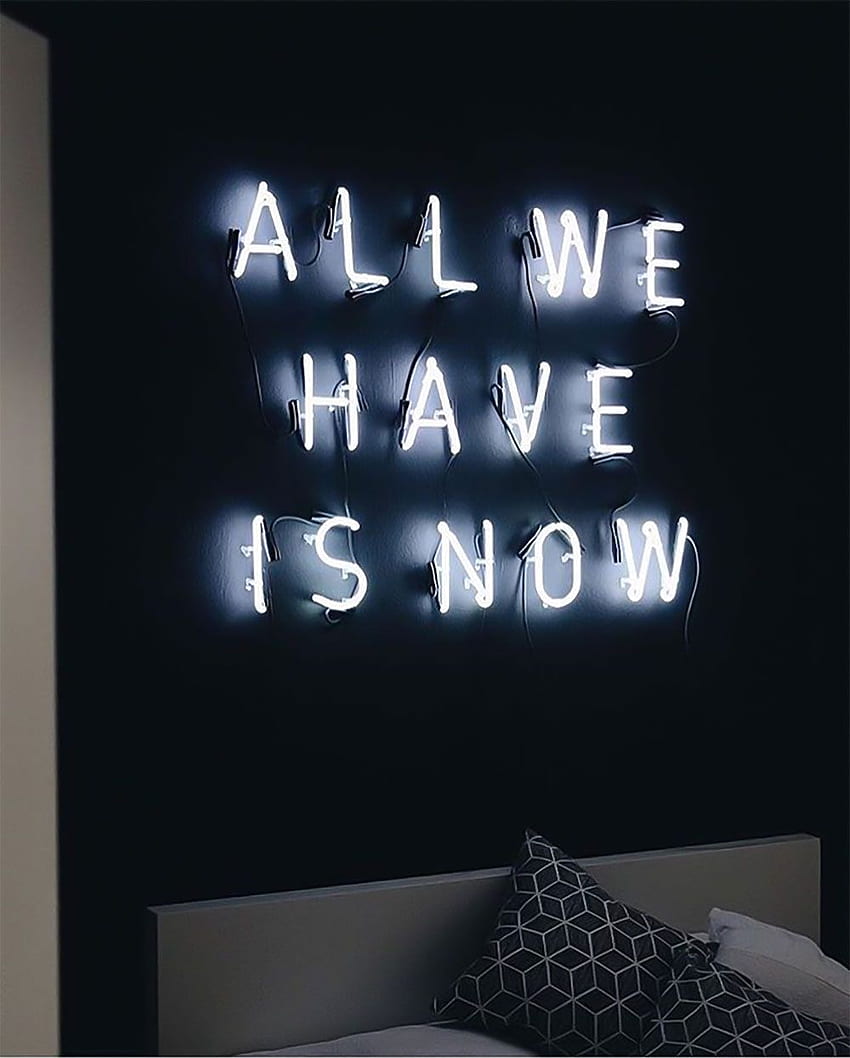 Incredible Neon Light Quote 106 About On We Heart It See More, Aesthetic Grunge Neon Signs HD-Handy-Hintergrundbild