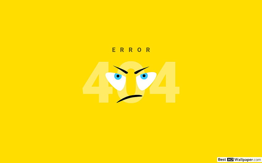 error 404, Error Message HD wallpaper