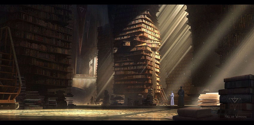 Hall of Wisdom (autor: Alexander Dudar) []: Tapeta HD