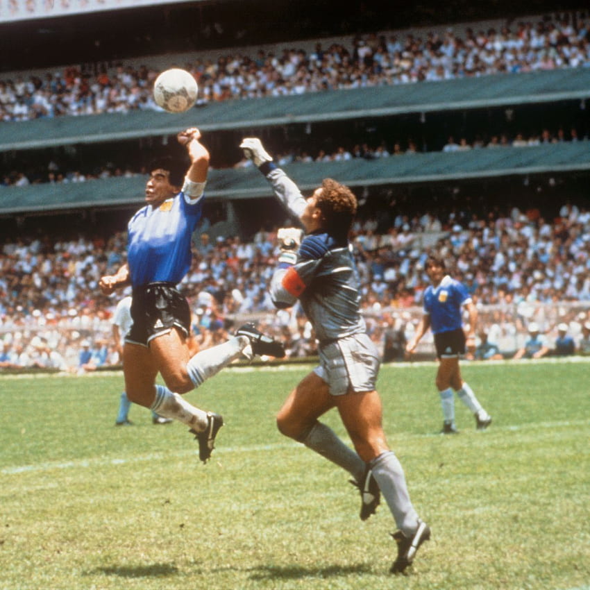 The Hand of God: How the Mirror reported Diego Maradona's controversial goal 32 years on HD phone wallpaper