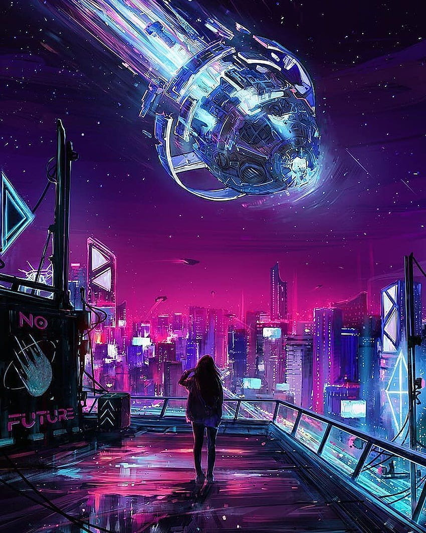 Cyberpunk Cities on Instagram: “Welcome to Cyberpunk Cities, The place where we showcase all types. Cyberpunk city, Cyberpunk aesthetic, Cyberpunk art, Purple Cyberpunk HD phone wallpaper