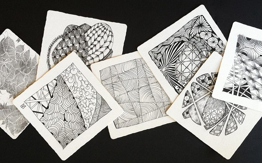 Drawing Outside (and Inside) the Box: The Joy of Zentangle HD wallpaper