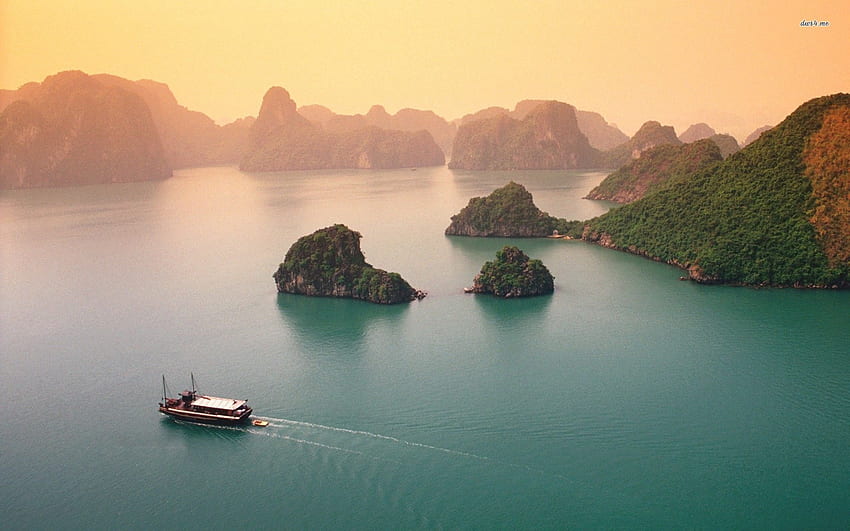 Baie d'Halong, Vietnam. Endroits à visiter. Vietnam, Asie, Vietnamien Fond d'écran HD