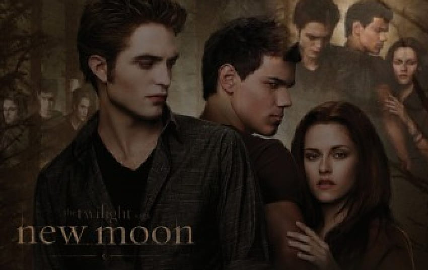 Neumond, Bella Swan, Neumond, Edward Cullen, Jacob Black HD-Hintergrundbild