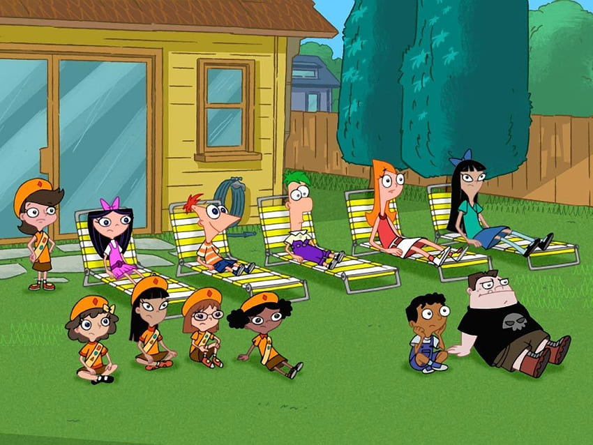 Phineas and Ferb (EPIC) Cartoon HD wallpaper