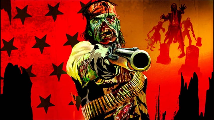 Red Dead Redemption: Undead Nightmare Movie - Всички изрязани сцени HD тапет