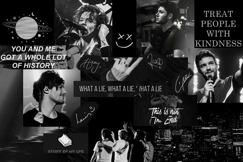 Eine Richtung . One Direction, One Direction Collage, One Direction Hintergrund, Niall Horan Laptop HD-Hintergrundbild
