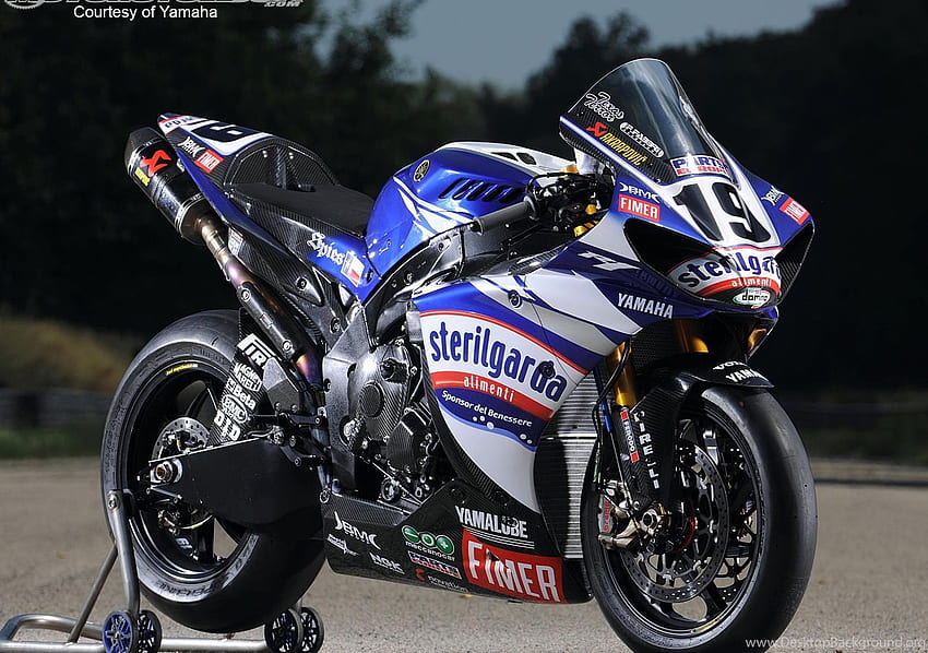 Yamaha R1 Superbike-Hintergrund HD-Hintergrundbild