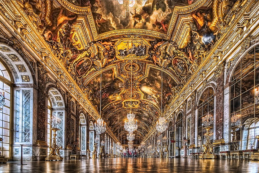 Версайският дворец - Версайският дворец HD тапет