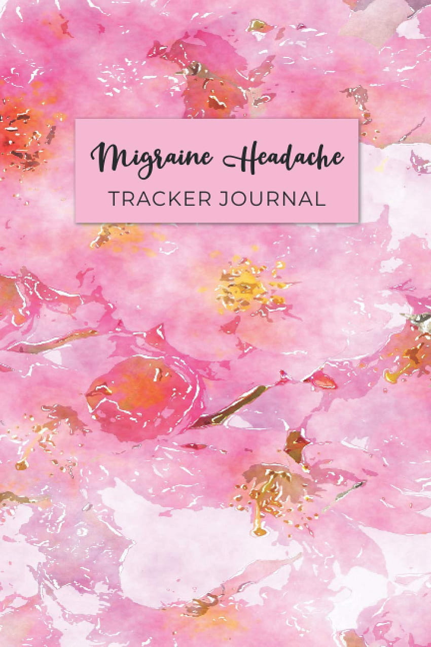 Migraine Headach Tracker Journal 구매: 일일 기록을 유지하기 위한 두통 추적 로그북 HD 전화 배경 화면