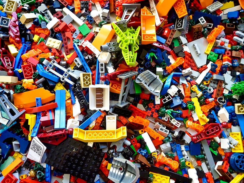 Lego . & Stok, Dunia Mini: Seni Blok Wallpaper HD