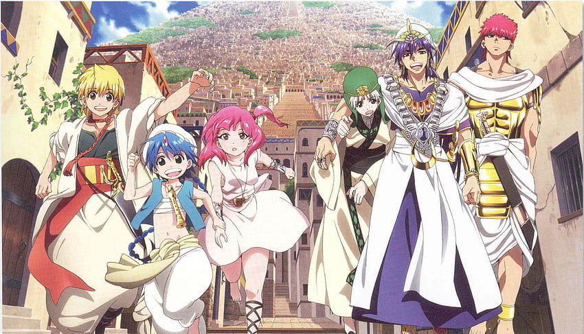 Magi: The Labyrinth of Magic 2020, Magi Anime HD wallpaper