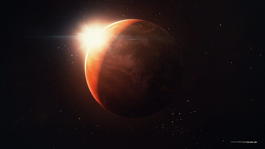 ดวงอาทิตย์ นอกโลก อวกาศ ดาวเคราะห์ ดาวอังคาร ดิจิตอล ศิลปะ ซีรีส์ อวกาศ วอลล์เปเปอร์ HD