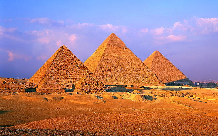 : Pyramides d'Egypte Fond d'écran HD
