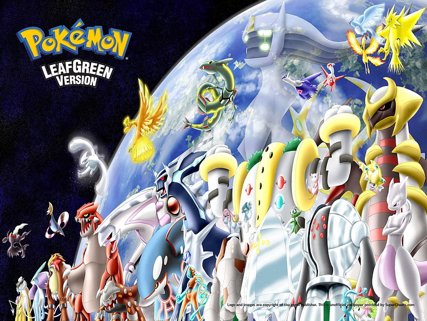 Pokémon Lendário Brilhante Papel de parede de celular HD