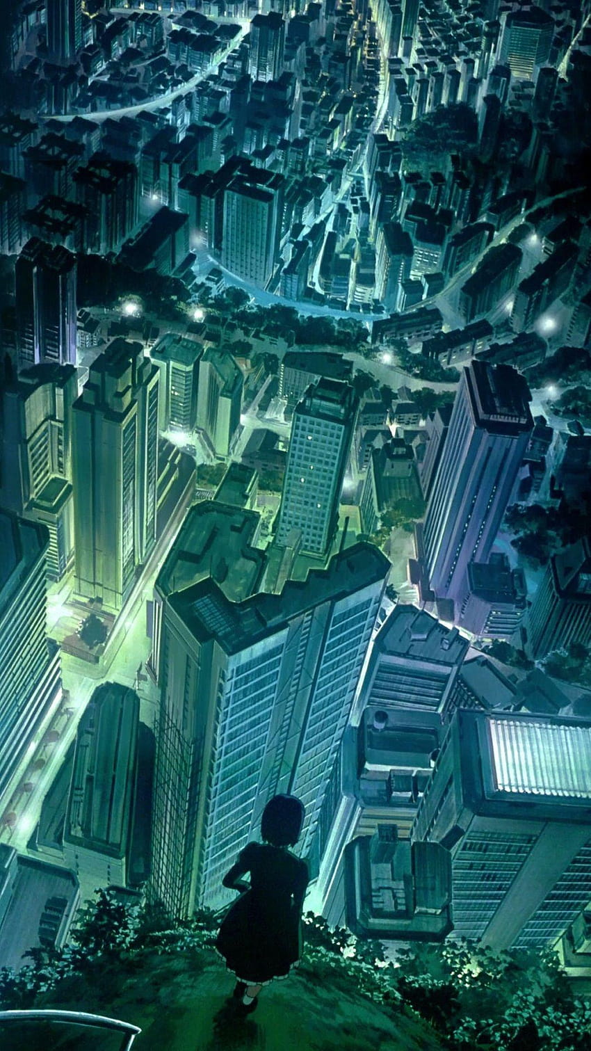 Ghost in the shell, city, movie, 1366x768 wallpaper