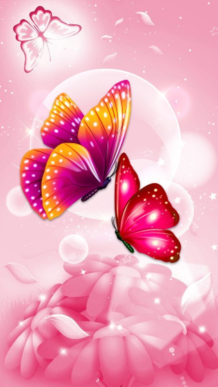 Pink iPhone To For in 2020. Butterfly background, Phone pink, Butterfly, Butterfly Quotes HD電話の壁紙