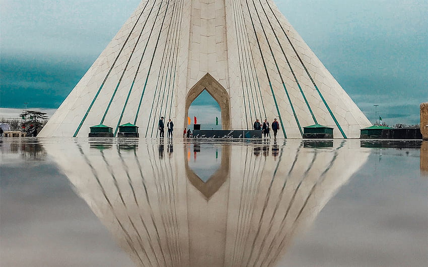 Torre Azadi, Teherán, Irán Mac fondo de pantalla