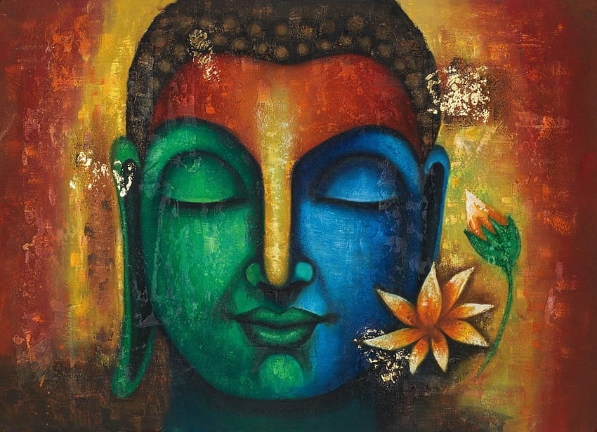 Peintures de Bouddha, Peinture de Bouddha Fond d'écran HD