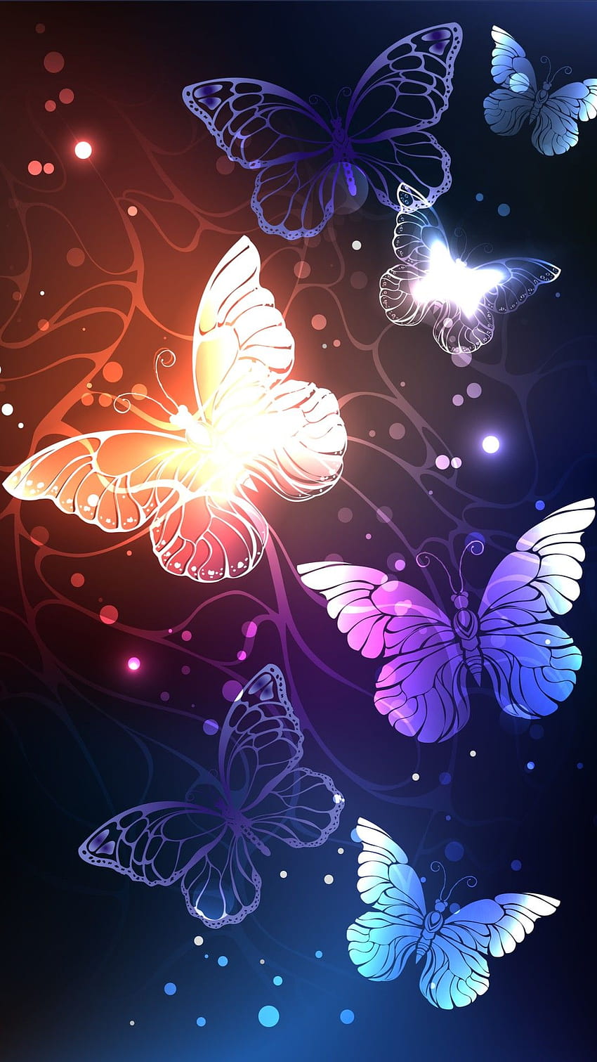 Butterflies .By Artist Unknown, Awesome Butterfly HD phone wallpaper ...