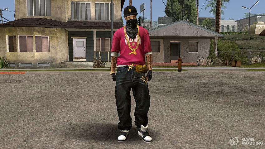 Hip Hop Fire Skin para GTA San Andreas, Fire Hip Hop Bundle fondo de pantalla