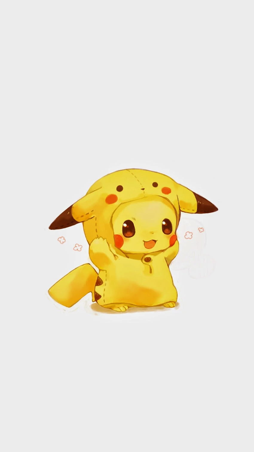 Toque para obtener más divertido lindo Pikachu Pikachu móvil para iPhone S C fondo de pantalla del teléfono