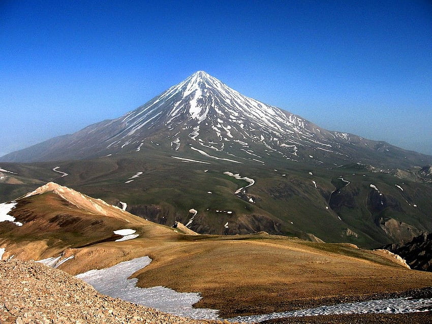 Mountain of Iran and Mountain Attractions - Iran Traveling Center, Damavand HD wallpaper