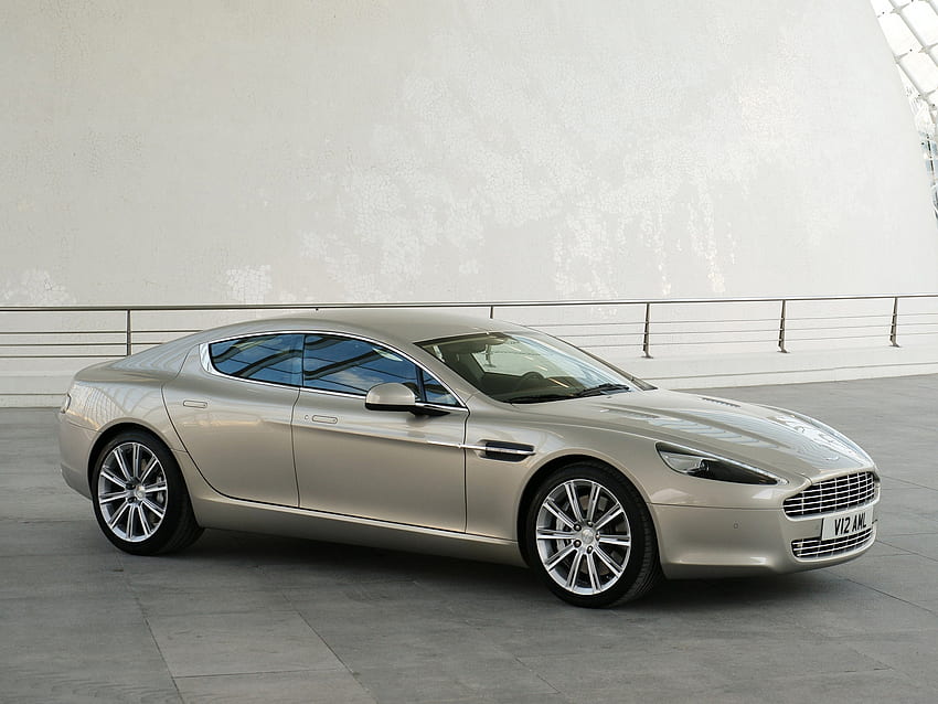Aston Martin, Cars, Grey, Side View, Style, 2009, Rapide HD wallpaper