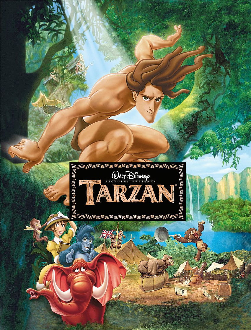 Tarzan , Comics, HQ Tarzan . 2019, Tarzan Cartoon HD phone wallpaper
