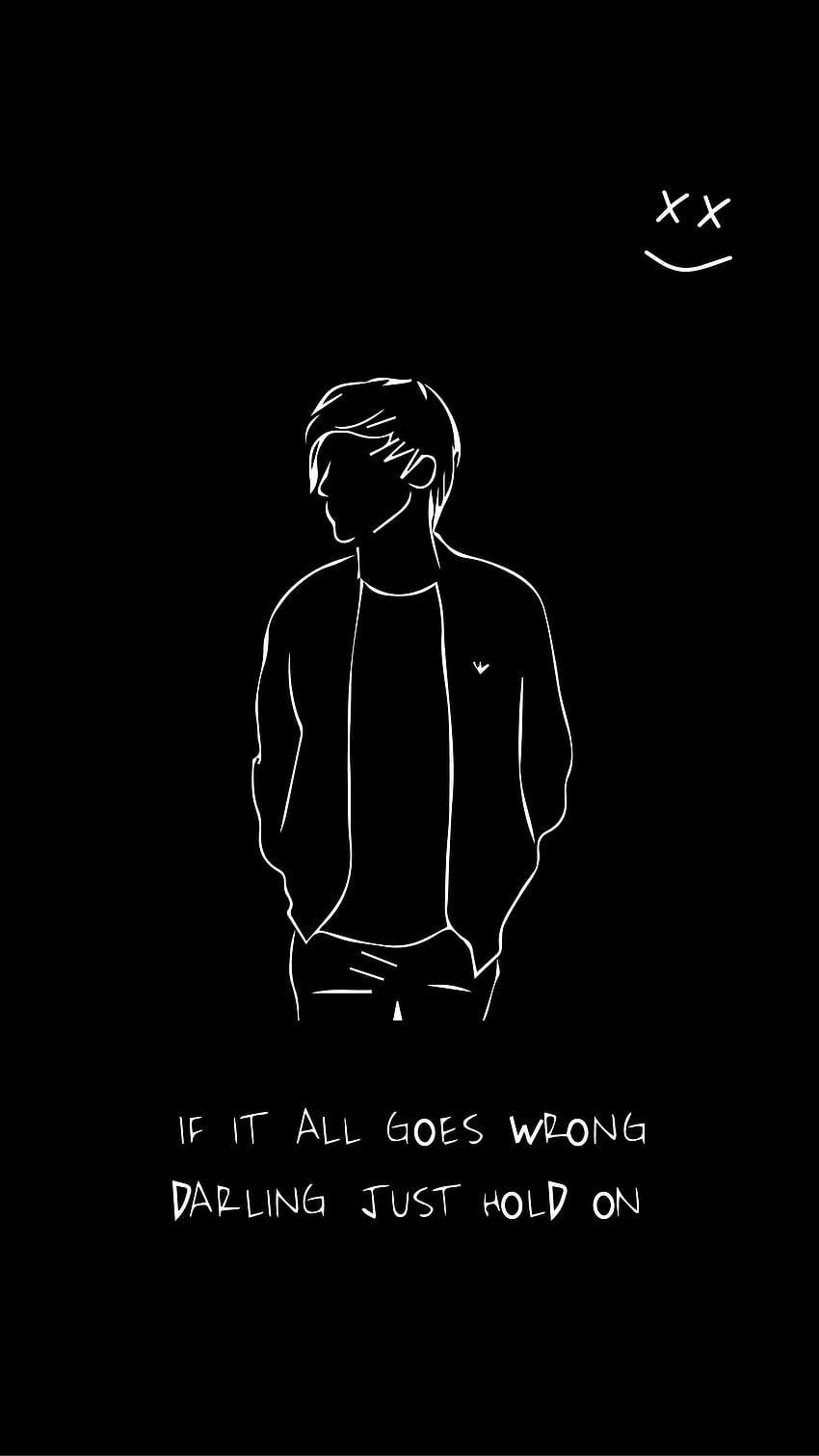 Si no quieres que publiqué tu pin dímelo y lo borró/If you do not want me to publish your pin, tell me a. One direction art, One direction lyrics, Louis tomlinson, Hold On HD phone wallpaper