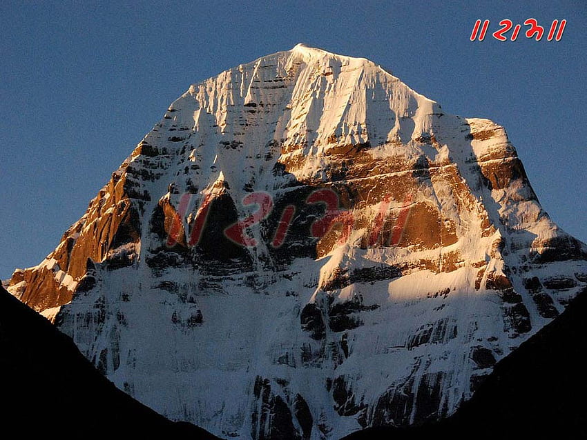 Mount Kailash-Tempel. Tempel und - Kailash Parvat, Kailash Mountain HD-Hintergrundbild