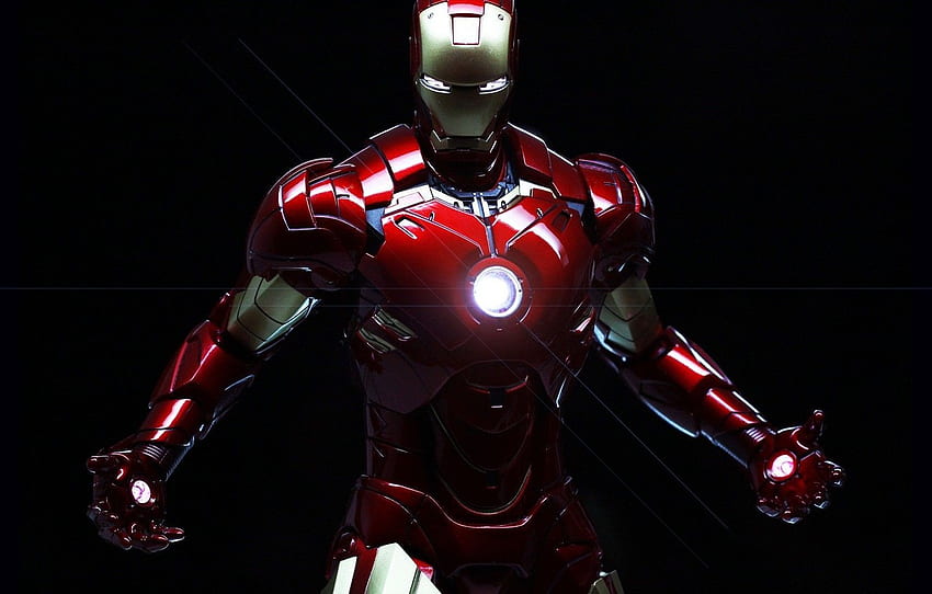 cinema, golden, power, Iron Man, man, cartoon, Marvel, films, comics, hero, suit, Tony Stark, pearls, battle suit, nanotechnology, reactor for , section фильмы HD wallpaper