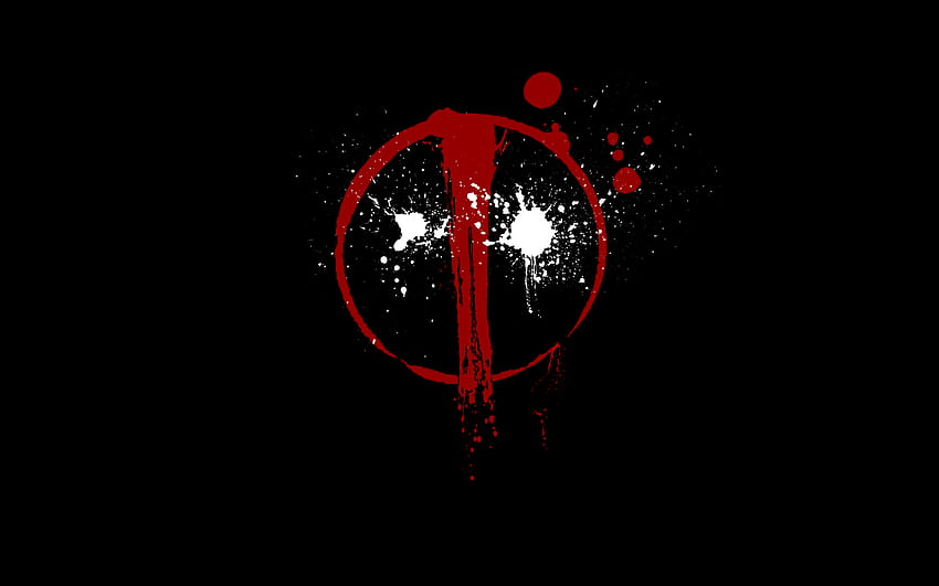 Deadpool Logo, Deadool Logo HD wallpaper