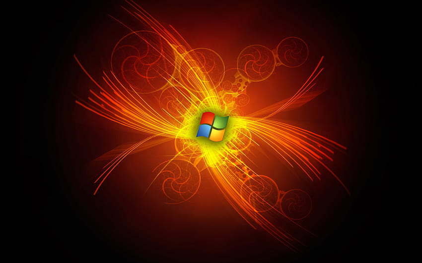 Tecnologia Windows 7, Tecnologia Cool Red Sfondo HD