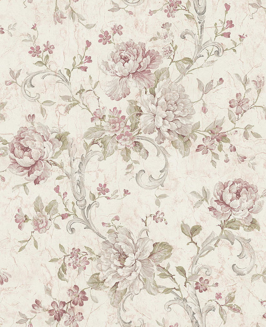 Antiqued Rose in Dusty Mauve dari Vintage Home 2 Collect – BURKE DECOR, Dusty Pink wallpaper ponsel HD