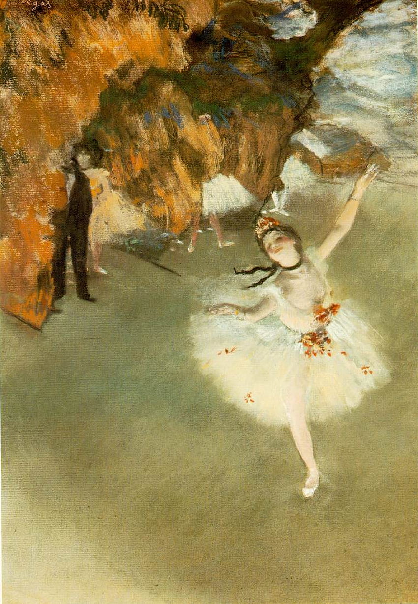 WebMuseum: Degas, Edgar: Ballerini, Degas Ballerina Sfondo del telefono HD