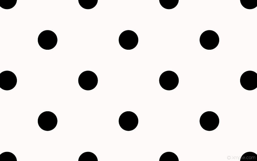 Dots polka black white spots snow HD wallpaper | Pxfuel