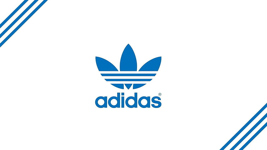 Logo Adidas, testo, blu, scrittura occidentale, comunicazione. Logo Adidas , Adidas , logo Adidas, logo Adidas colorato Sfondo HD