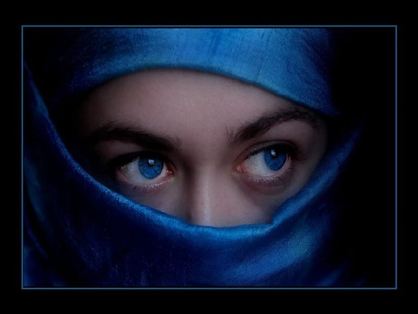 mata biru, biru, mata Wallpaper HD