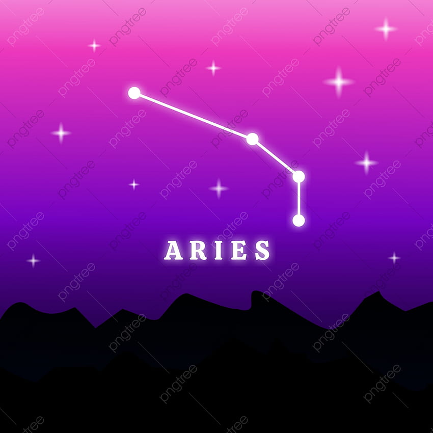 Aries Constellation Colorful Background Design, Space, Galaxy, Stars Background for HD phone wallpaper
