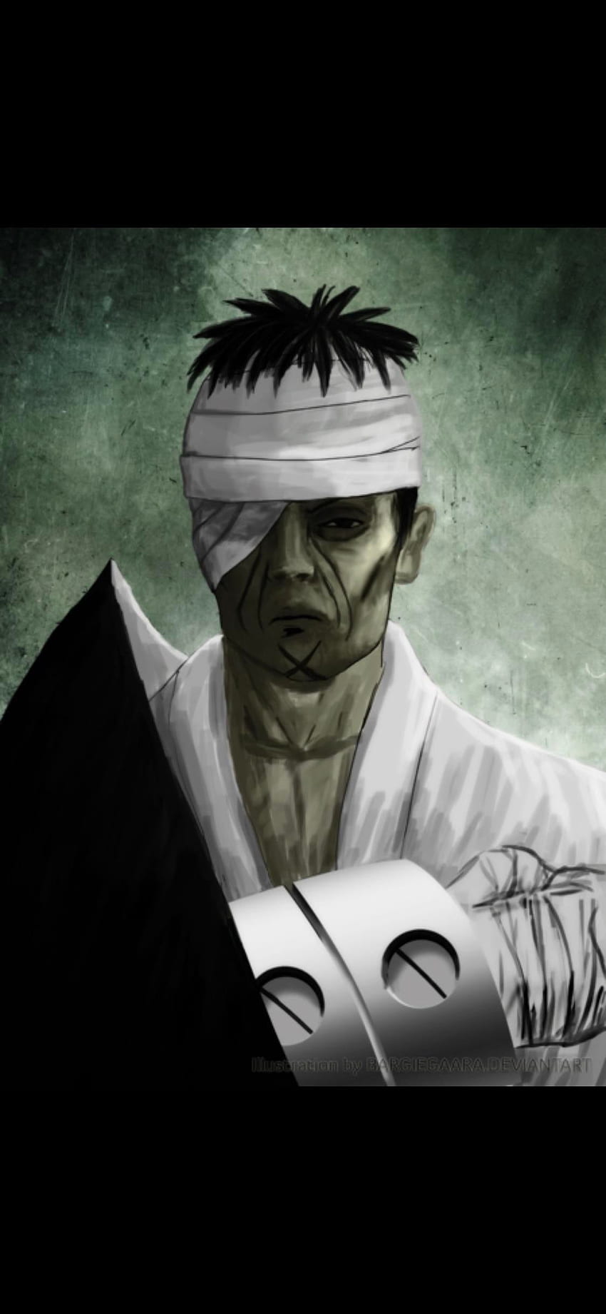 Danzo Shimura is without a doubt the most pure evil character in Naruto. He is directly and Indirectly responsible for most of the atrocities that took place in the series. His death HD phone wallpaper