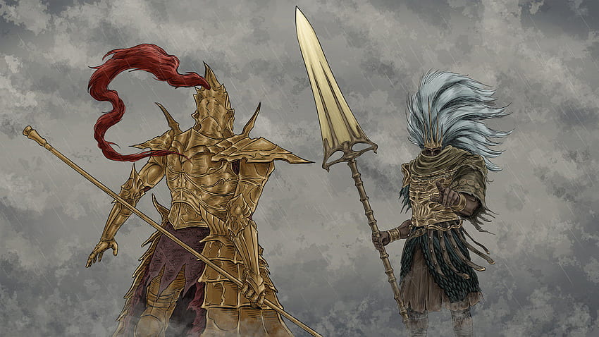 Who are you? -You.But after gitting gud, Dragon Slayer Ornstein HD wallpaper