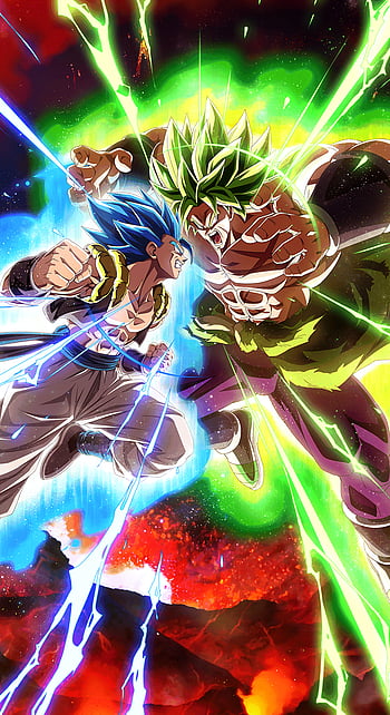 Gogeta Blue, dragon ball, dragon ball super broly, HD phone wallpaper