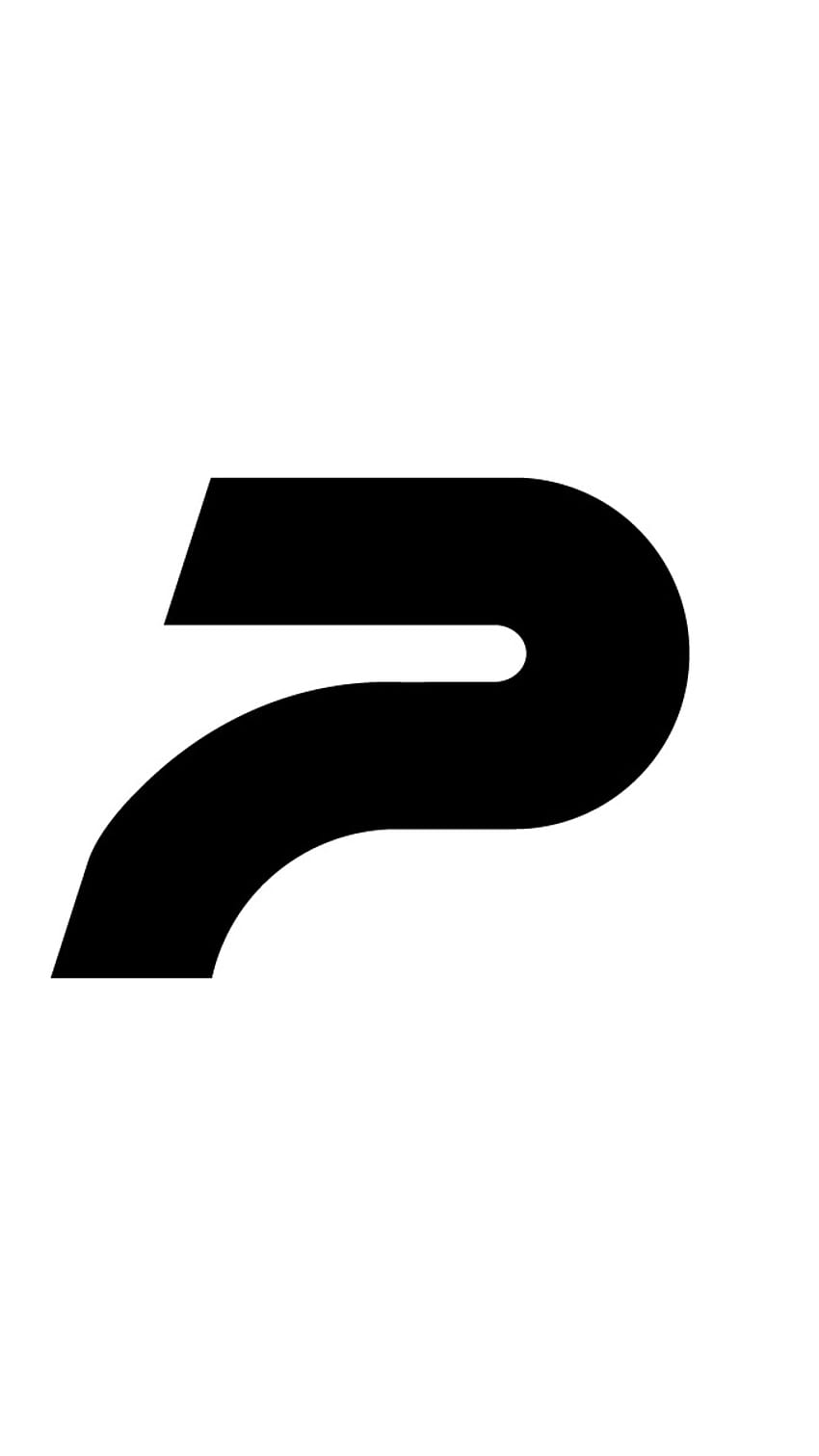 Letra P, Alfabeto con estilo, negro fondo de pantalla del teléfono