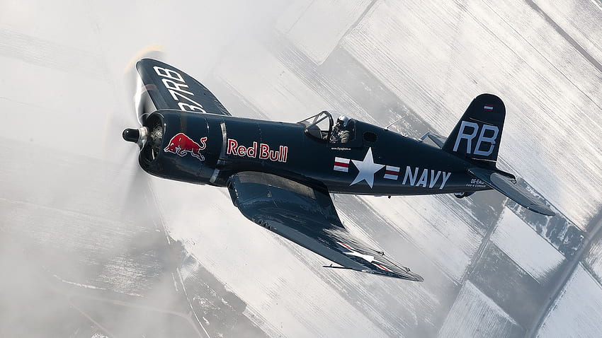 Chance Vought F4U 4 Corsair. The Flying Bulls, Corsair Plane HD wallpaper